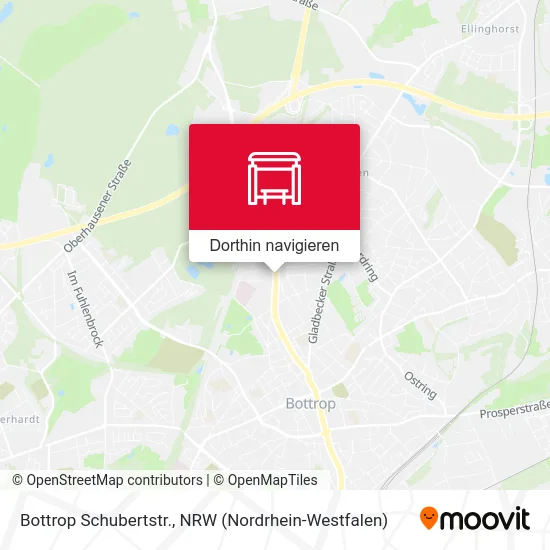 Bottrop Schubertstr. Karte