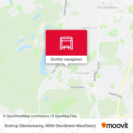Bottrop Dännenkamp Karte