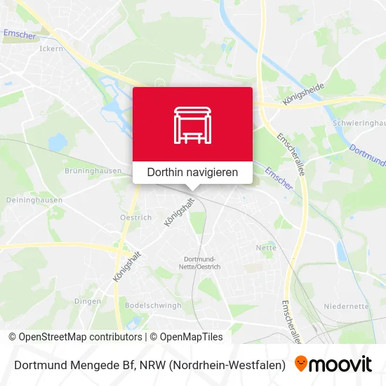 Dortmund Mengede Bf Karte
