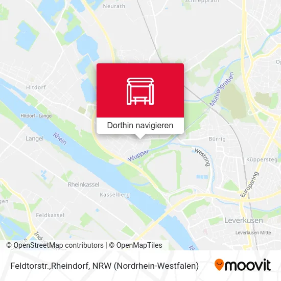 Feldtorstr.,Rheindorf Karte