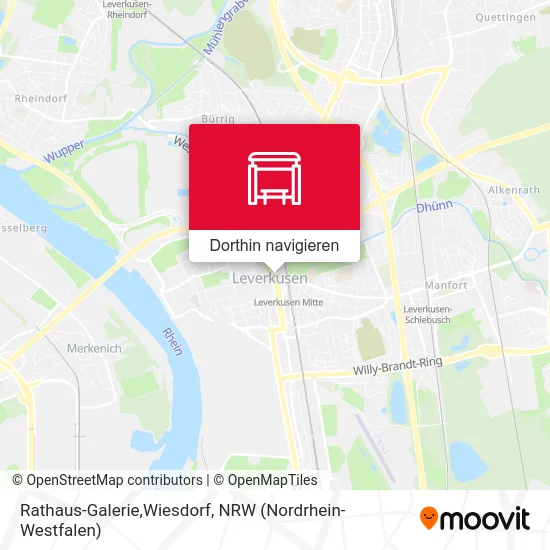 Rathaus-Galerie,Wiesdorf Karte