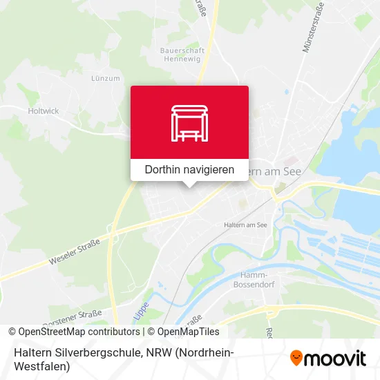 Haltern Silverbergschule Karte