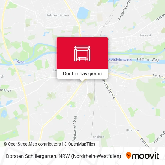 Dorsten Schillergarten Karte