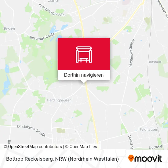 Bottrop Reckelsberg Karte