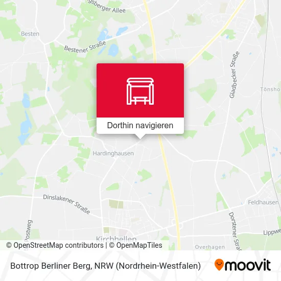 Bottrop Berliner Berg Karte