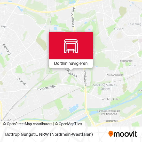 Bottrop Gungstr. Karte
