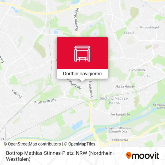 Bottrop Mathias-Stinnes-Platz Karte