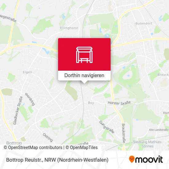 Bottrop Reulstr. Karte