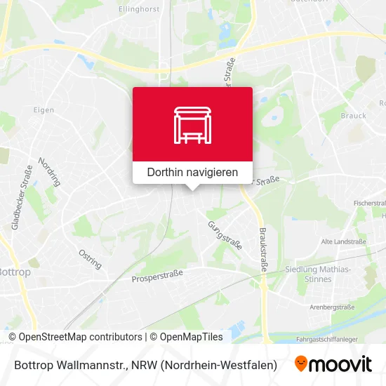 Bottrop Wallmannstr. Karte