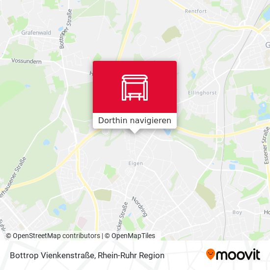 Bottrop Vienkenstraße Karte