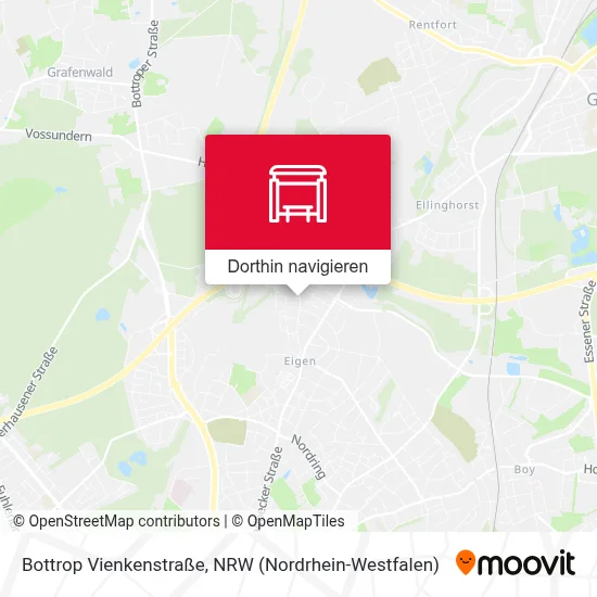 Bottrop Vienkenstraße Karte