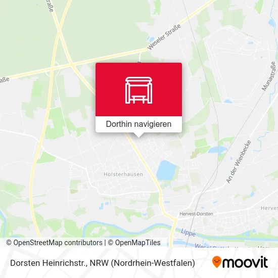 Dorsten Heinrichstr. Karte