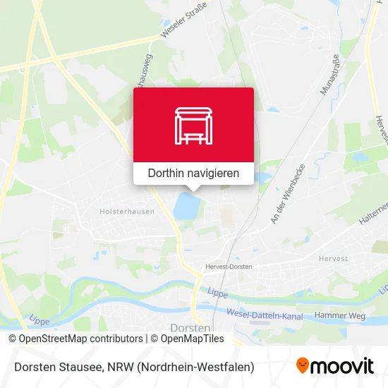 Dorsten Stausee Karte