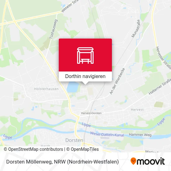 Dorsten Möllenweg Karte
