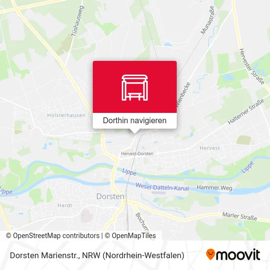 Dorsten Marienstr. Karte