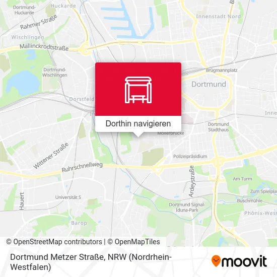 Dortmund Metzer Straße Karte