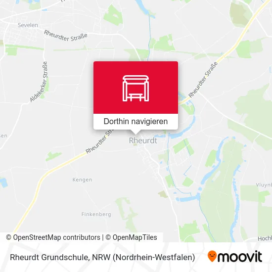 Rheurdt Grundschule Karte