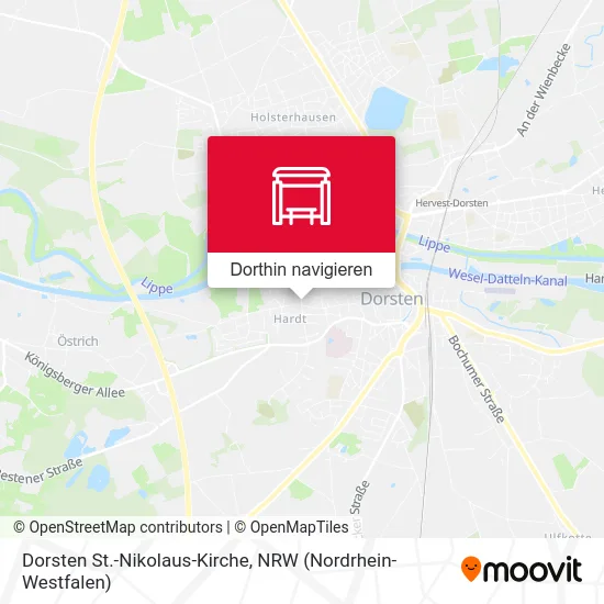 Dorsten St.-Nikolaus-Kirche Karte