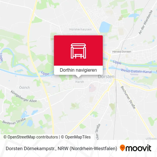 Dorsten Dörnekampstr. Karte