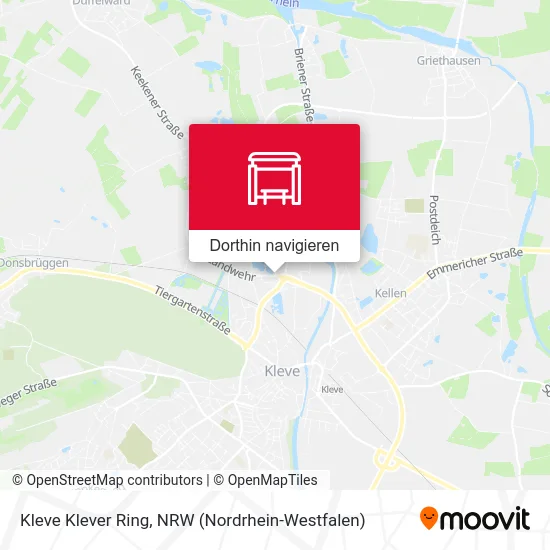 Kleve Klever Ring Karte