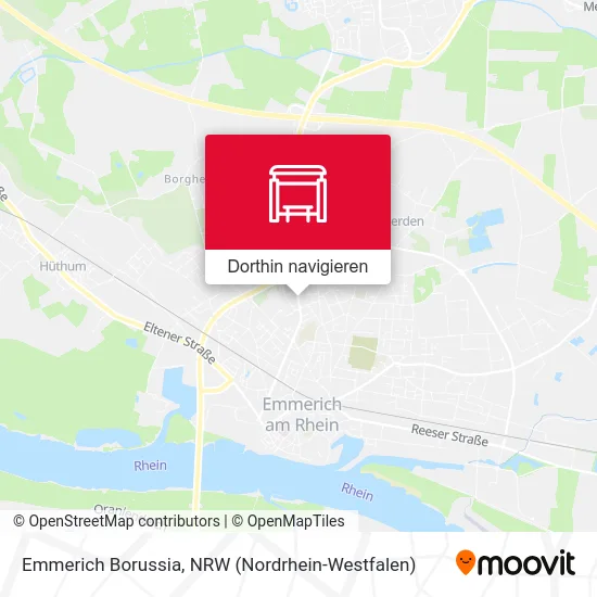 Emmerich Borussia Karte