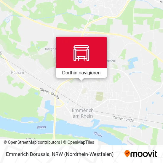 Emmerich Borussia Karte