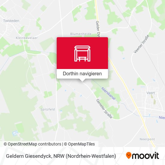 Geldern Giesendyck Karte