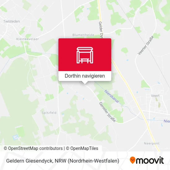 Geldern Giesendyck Karte