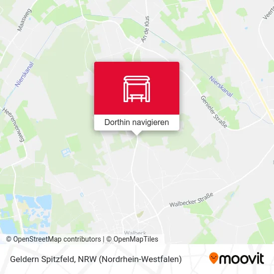 Geldern Spitzfeld Karte