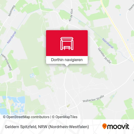 Geldern Spitzfeld Karte