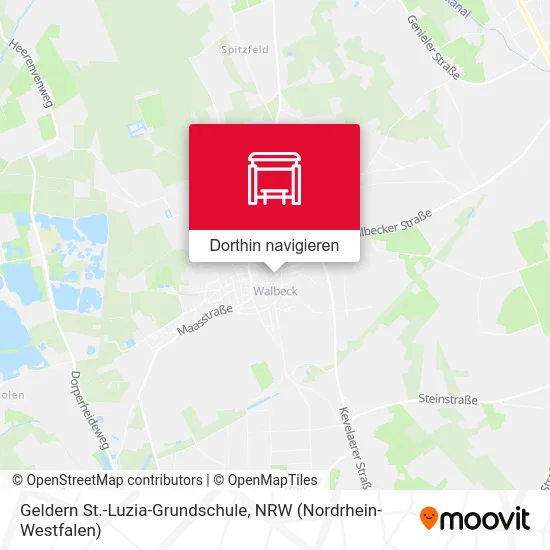 Geldern St.-Luzia-Grundschule Karte