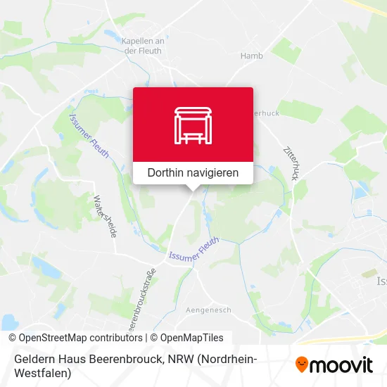 Geldern Haus Beerenbrouck Karte