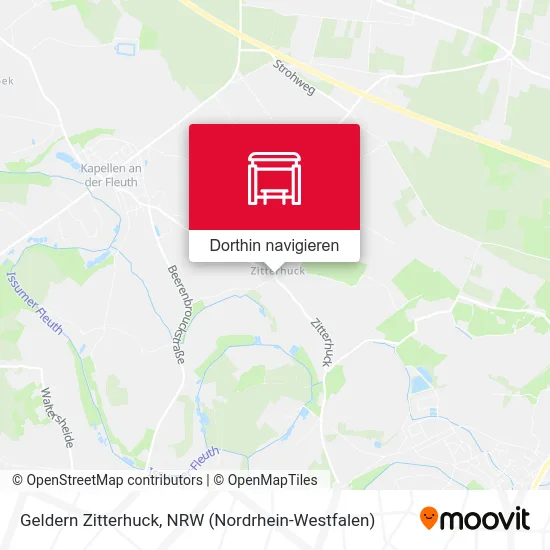 Geldern Zitterhuck Karte