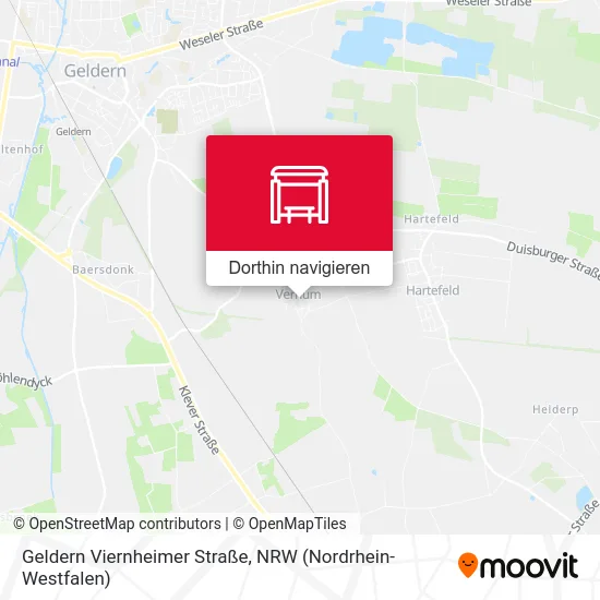 Geldern Viernheimer Straße Karte