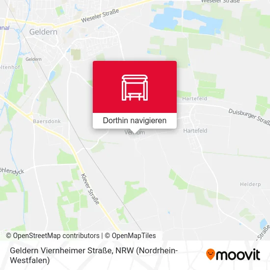 Geldern Viernheimer Straße Karte