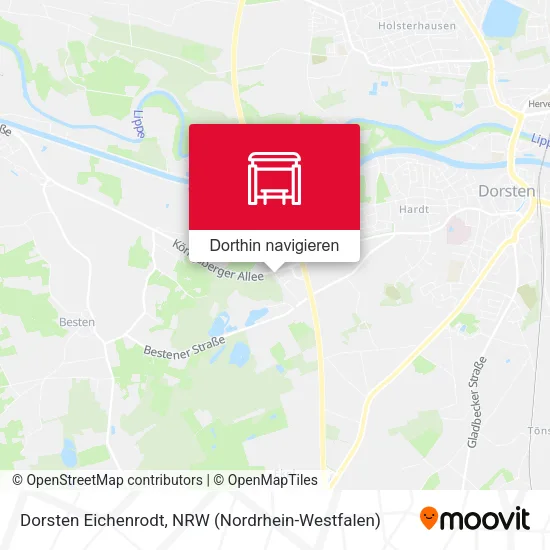 Dorsten Eichenrodt Karte
