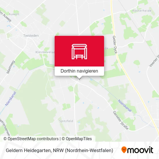 Geldern Heidegarten Karte