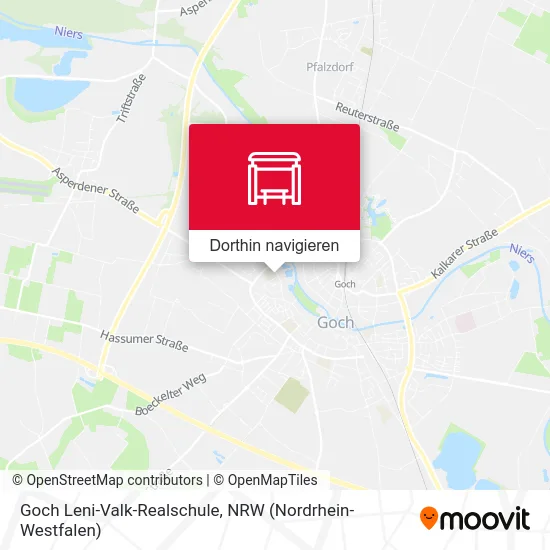 Goch Leni-Valk-Realschule Karte