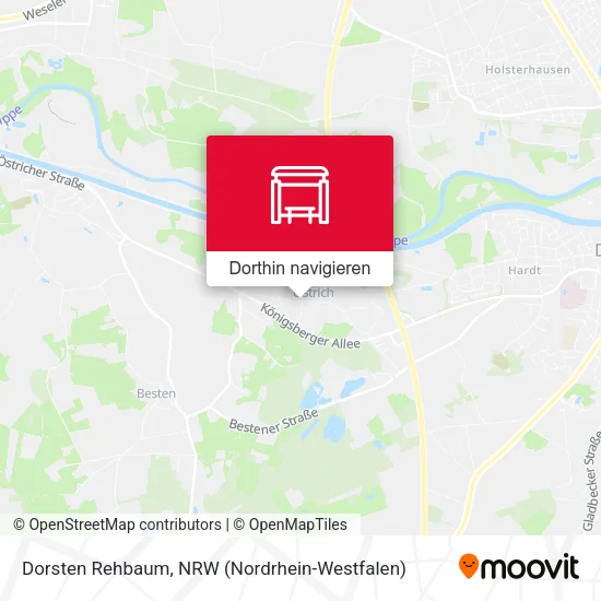 Dorsten Rehbaum Karte