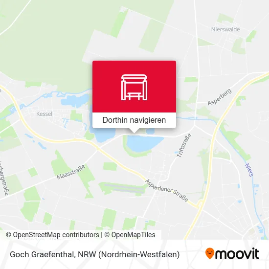 Goch Graefenthal Karte