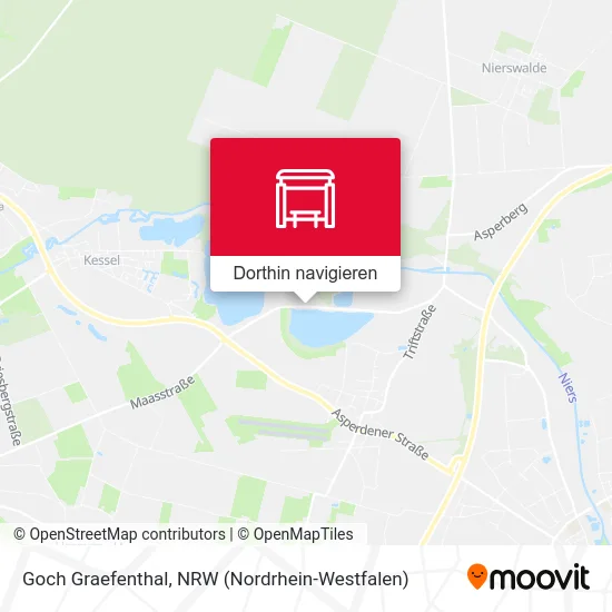 Goch Graefenthal Karte