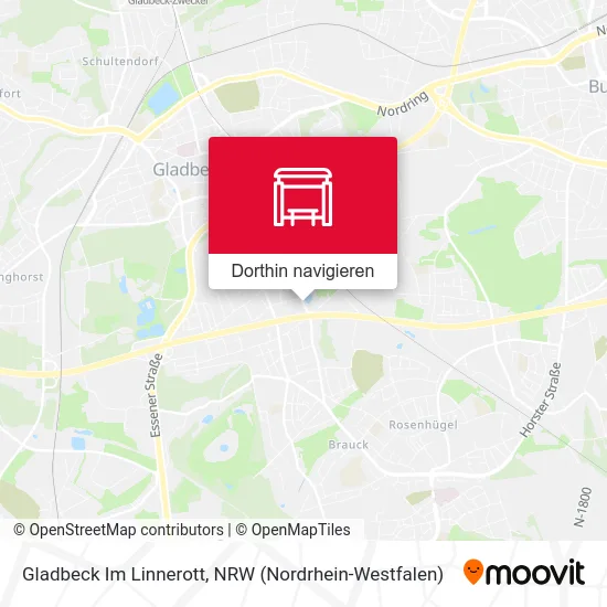 Gladbeck Im Linnerott Karte