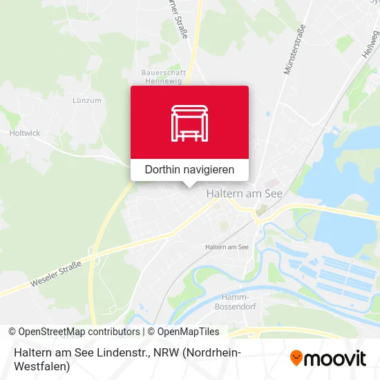 Haltern am See Lindenstr. Karte