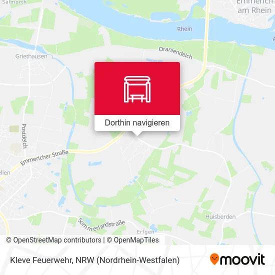 Kleve Feuerwehr Karte