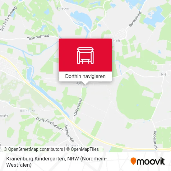 Kranenburg Kindergarten Karte