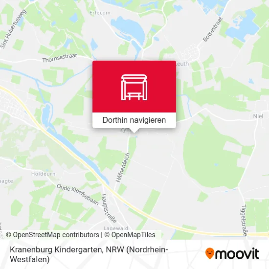 Kranenburg Kindergarten Karte