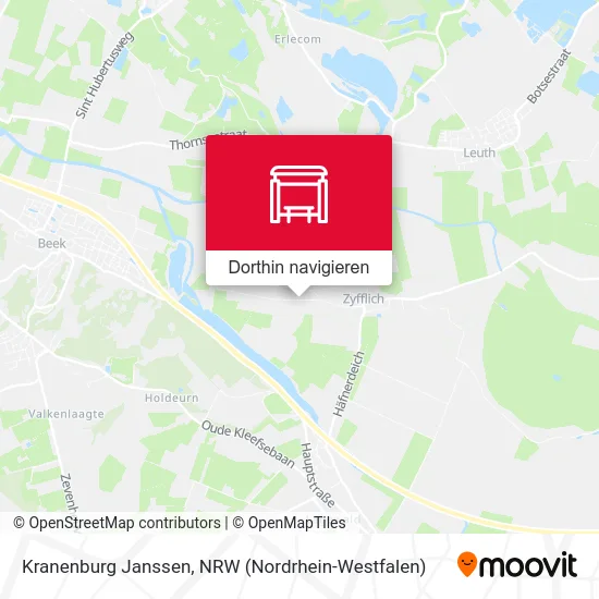 Kranenburg Janssen Karte