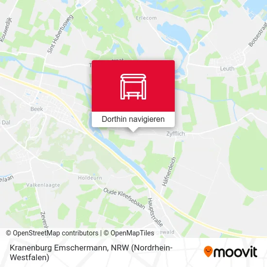 Kranenburg Emschermann Karte