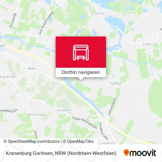 Kranenburg Gorihsen Karte