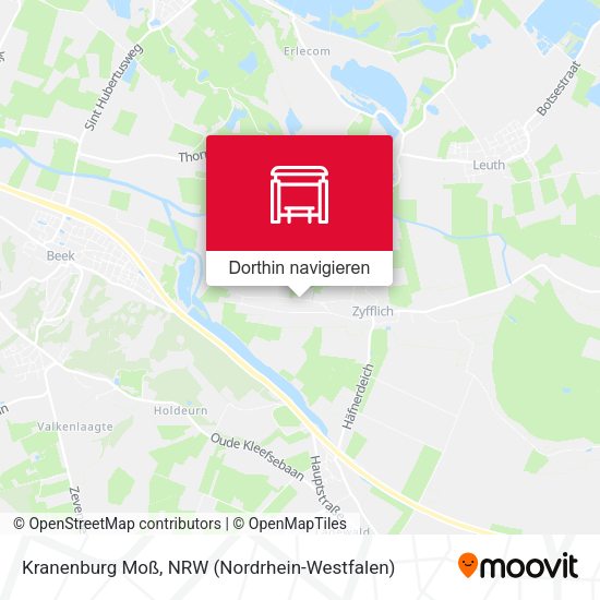 Kranenburg Moß Karte